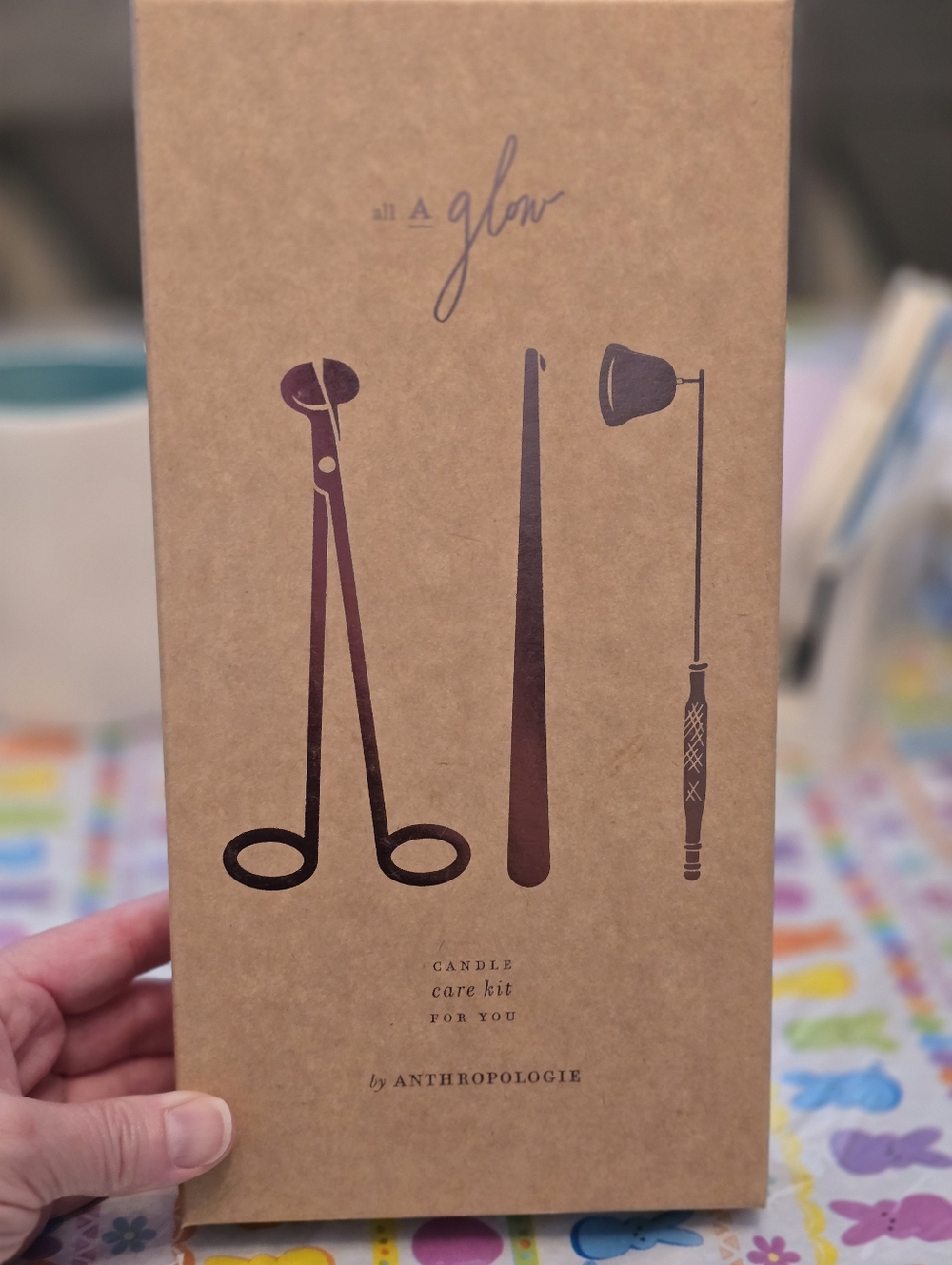NIB Anthropologie Candle Care Kit: wick trimmer, wick dipper, and bell snuffer